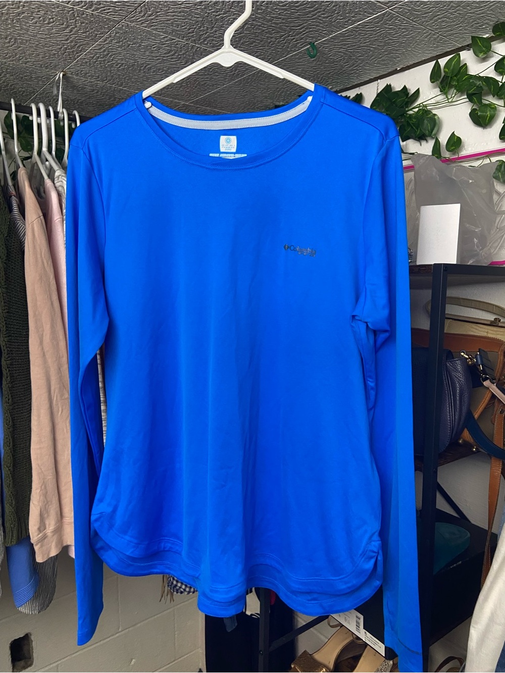 Columbia Women's Long Sleeve Top - Bright Blue